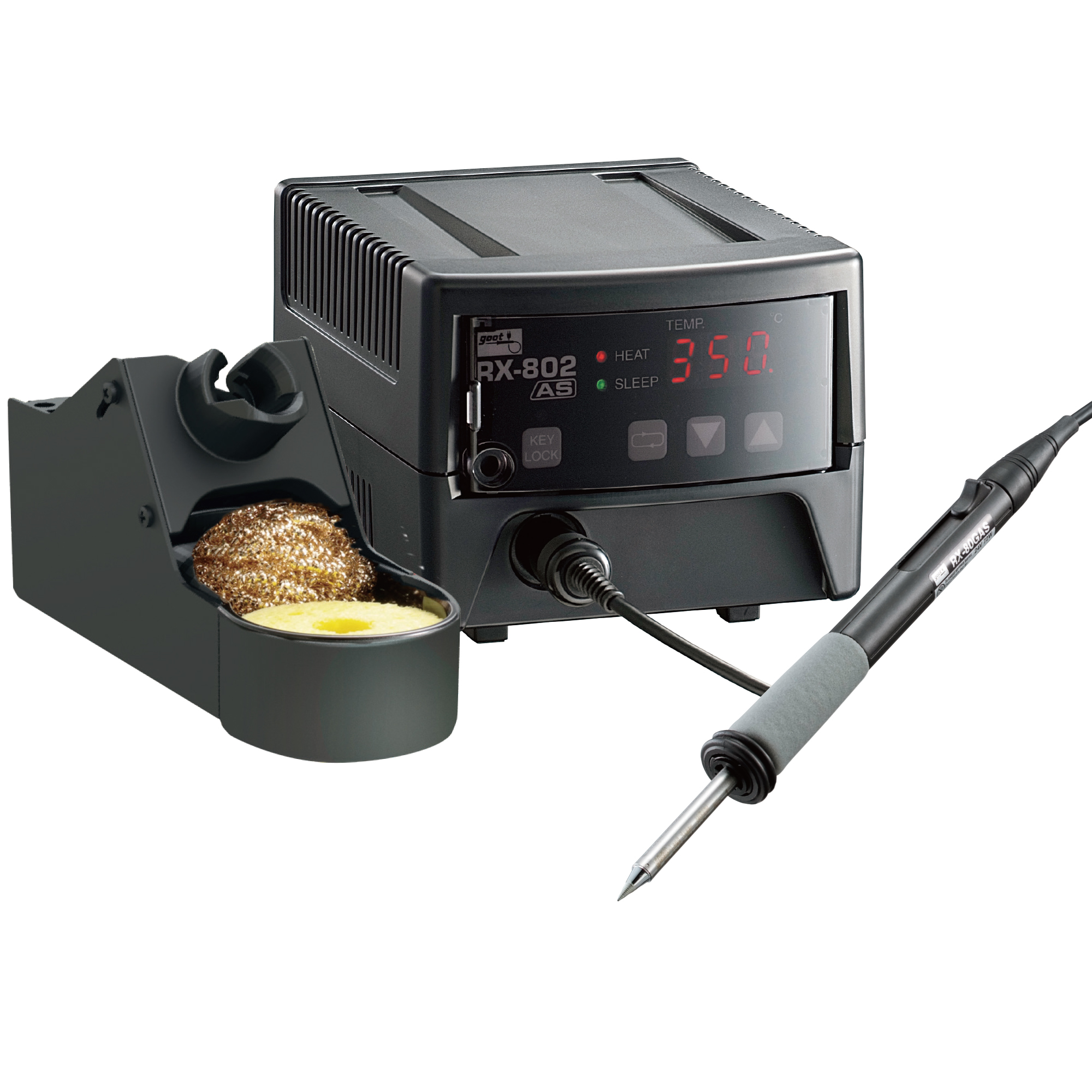 Temperature-Controlled Soldering Iron Lead-Free Soldering Supported Electricity Consumption (W) 80