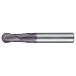 Ball End Mill Regular 2-Flute for High Hardness Steel GF300B 3359 3359-000.500
