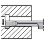 Inner Diameter Groove EZG Type (Small Inner Diameter Grooving)