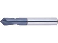 TiAlN Coated High-Speed Steel NC Spot Drill, Regular, Long Shack