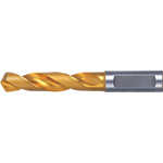 HSS Solid Drill Bits - Straight/End Mill Shank, TiN Coated, G Oil-Hole Drill Bit, GOH