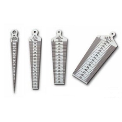 Taper Gauges - Slot Width/Hole Size Measuring, Stainless Steel, TPG 700