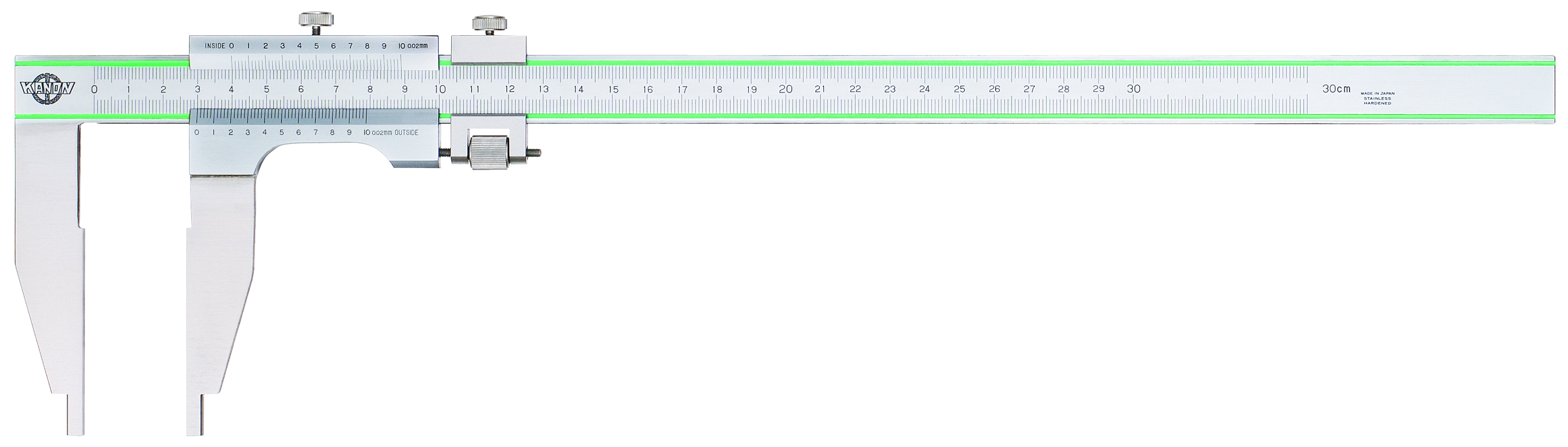 Vernier Caliper - Fine Adjustment, Long Jaw Type, SCML