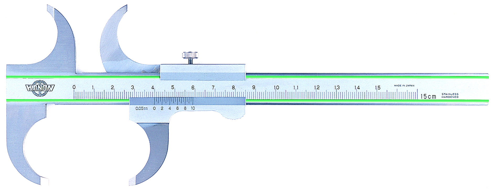 Vernier Caliper - Curre Jaw Type, Stainless Steel, RA
