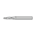 Taper Long End Mill for Copper Electrode / Aluminum / Plastic DTEL