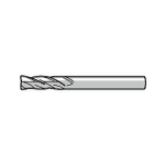Carbide Straight Reamers - End Mill Shank, CPRM