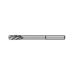 Carbide Straight Reamers - Straight Shank, Flat Tip, BCPR