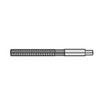 HSS Straight Reamers - Straight Shank, for Cast Iron and General Steel, HR