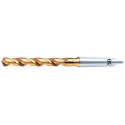 HSS Solid Drill Bits - End Mill Shank, TiN Coated, MT-SUS-GDR