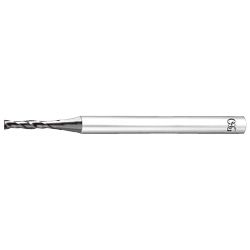 2-Flute, Long Type for Copper / Aluminum Alloy / Plastic CRN-EDL-4