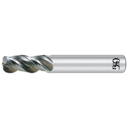 3-Flute, Short, Corner R Type for Copper / Aluminum Alloy CA-CR-ETS