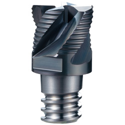 End Mill Head - Interchangeable, Roughing and High Helix Type, PXNH