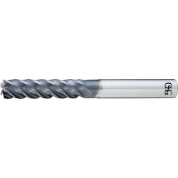 Uneven Lead End Mill (5 Flutes, Long Type) for Machining FX Coated Titanium Alloy UVXL-TI-5FL-25XR3X125