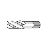 Taper Pipe Taps - Spiral Fluted, Blind Hole Machining, Short Screw, SFT-S-TPT