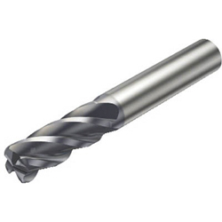 CoroMill Plura HD, Carbide Solid Radius End Mill (Square Center-Cut, Hardness: 48 HRC or Less)