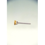 Miniature Brass Shaft Mounted Cup Brush