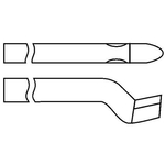 HSS Bit JIS61 Model S532 Model Planing Round Blade