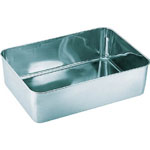 Trays, Pans & Bowls - Stainless Steel Food Tray, Various Sizes, T-FU