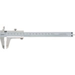 Vernier Caliper - With Scale, Silver Coated, THN