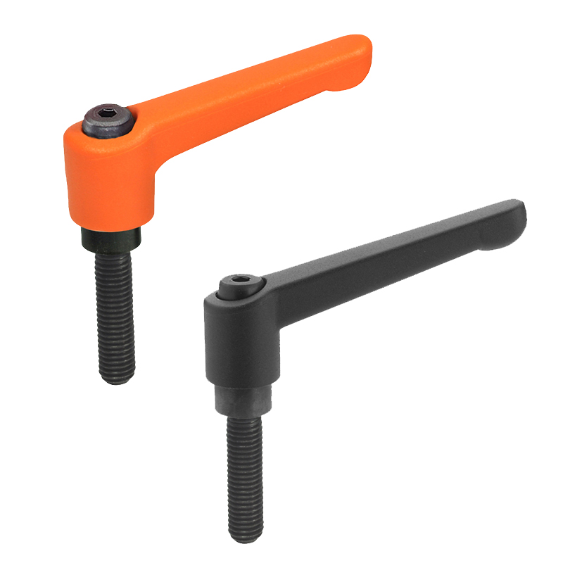 Clamping Lever - Externally threaded, WN300 nylon series, (inches).