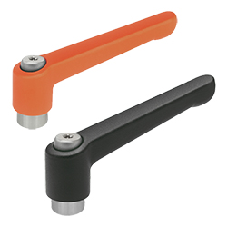 Clamping Lever - Threaded, GN300.1 series, (inches).