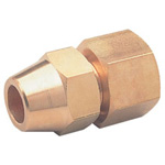 Straight Connector - Flare Tube Fitting, Brass, Female Straight Thread, FG Series