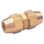Straight Connector - Flare Tube Fitting, Brass, Double, FS Series