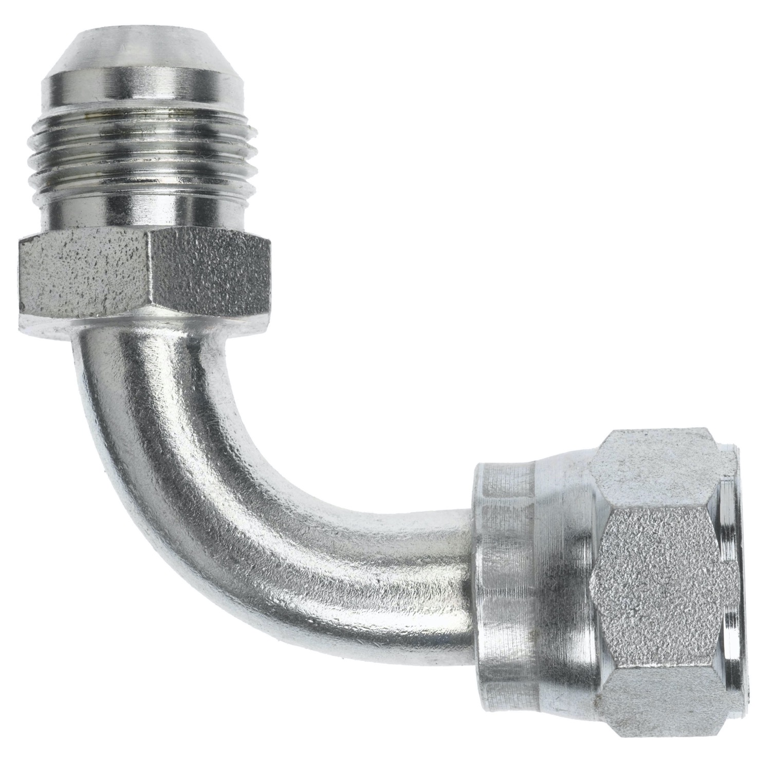 Hydraulic Hose Adapters - Swept 90° Fitting, JIC 37° Flare, 6701-L Series