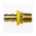 Hydraulic Hose Adapters - Straight Fitting, 2113 Brass Series 2113-04-06-B