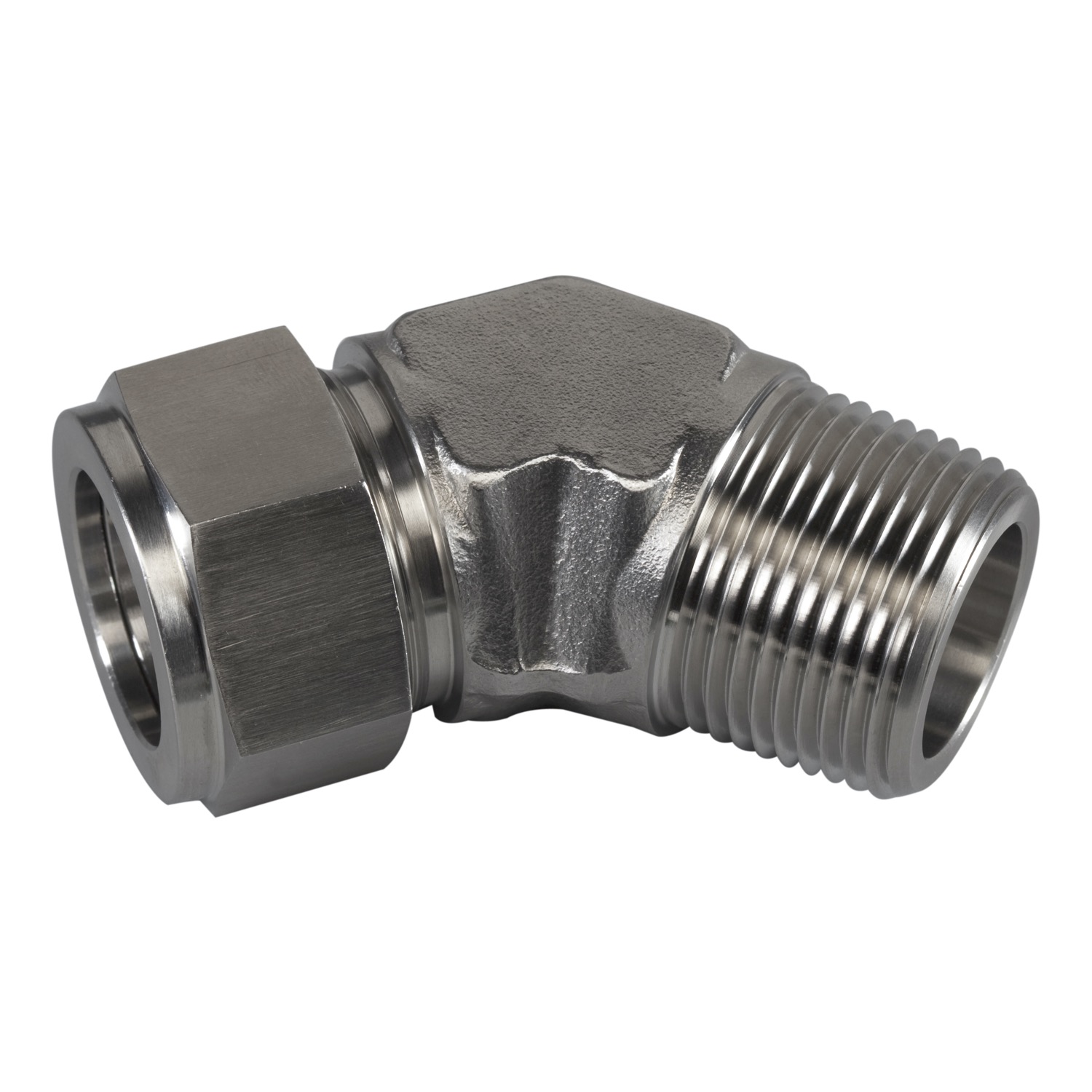 45° Elbows - Compression Fittings, Male NPT, N2503 Series