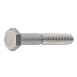 Hex Bolt - 316L Stainless Steel, Class 10.9, M6 - M16, Coarse, Partially Threaded