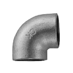 CK Fittings, Screw-in Malleable Cast Iron Pipe Fittings, Elbow with Band BL-40-W