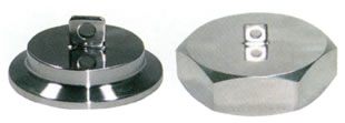 Blind Ferrule - Nut with Handle, F/NB-T Series, Sanitary Fittings