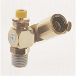 Flow Controls - Universal Swivel Elbow Push to Connect, Sputter Resistant, Brass, Knob Adjustment, CB Series