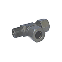 Tees -Steel Compression Tube Fitting, Male NPT One End, FC Series