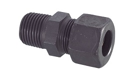Unions - Compression Tube Fitting, Male NPT S-6X1/8