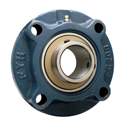 Flange Mount Bearing Units - Four-Bolt Round Flange, Cast Iron, with Spigot Joint, UCFC Series