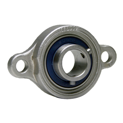 Flange Mount Bearing Units - Two-Bolt Diamond Flange, Stainless Steel, USFL Series
