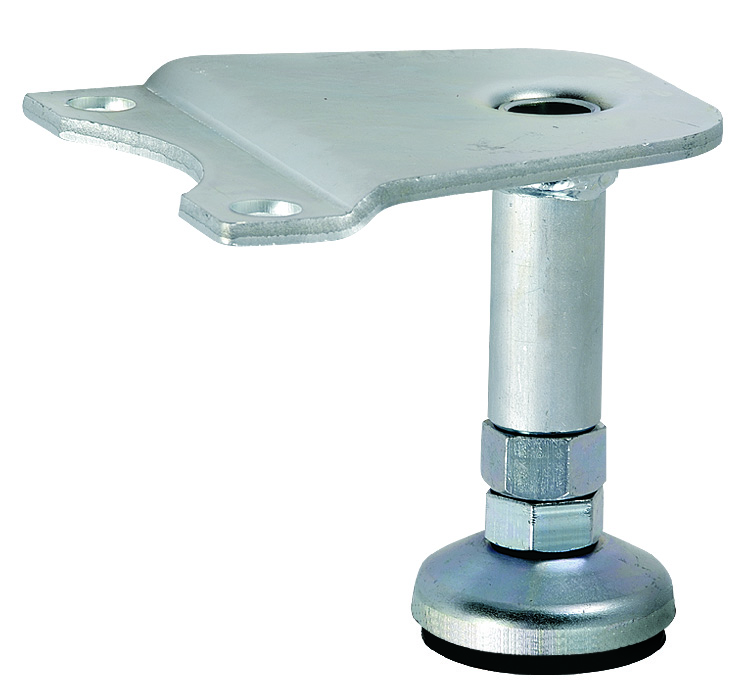 Leveling Legs - With bracket, for wheel mounting, AD-12 series.