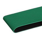 Conveyor Belts - NBR, Paper Processing Belt, Incline, Green, HAG-12E Series