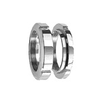Bearing Lock Nuts - Steel/Stainless Steel, HLB Series