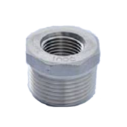 Hex Bushing Tube Fitting - Male, Stainless Steel