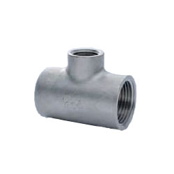 Adapter Tee Pipe Fitting - Female/Female/Female, Stainless Steel