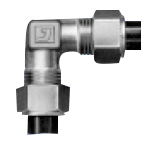 90° Elbows - Compression Fittings, PLU Series