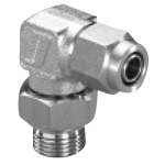 90° Elbows - Compression Fittings, 316SS, LA Series