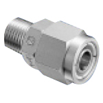 Connector - Straight, Flexible Tube Style, N Series