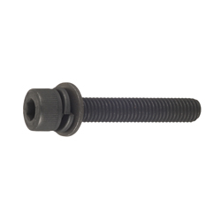 Hex Socket Cap Screw with Spring and Flat Washer - Steel, Class 10.9, M3 - M8