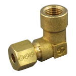 90° Elbows - Brass, Compression Fitting, Female BSPT, RFL Series