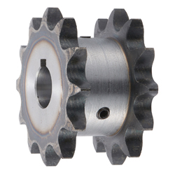 Roller Chain Sprockets - Finished Bore, Single-Double, New JIS Keyway, 50 Chain