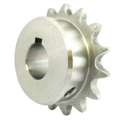 Roller Chain Sprockets - Stainless Steel, Finished Bore, New JIS Keyway, 60 Chain